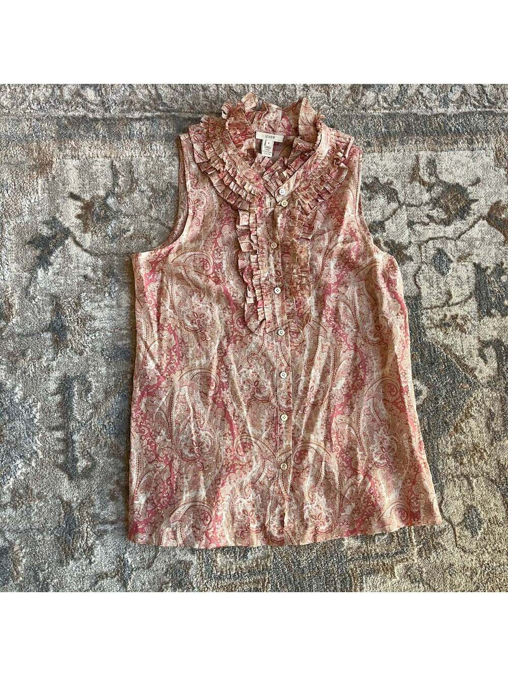 Pink Ruffle Tank (4)